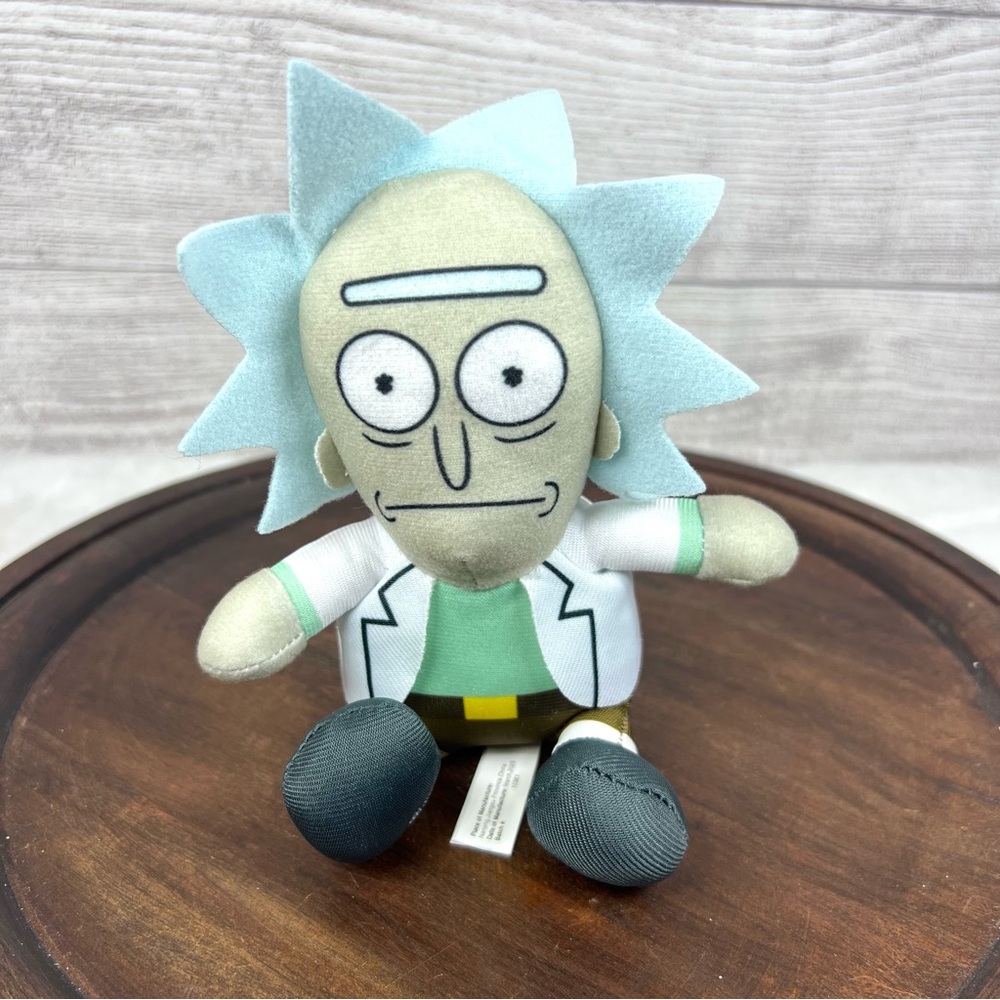 Adult Swim Rick & Morty RICK Small Plush STUFFED ANIMAL Toy 2020